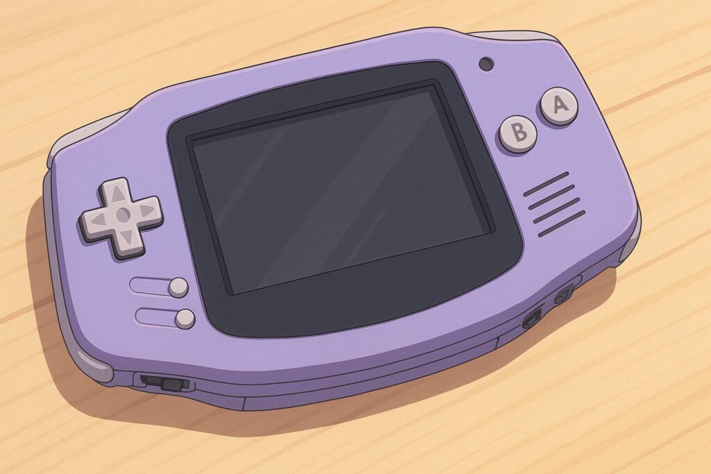 ゲームボーイアドバンスのイメージイラスト